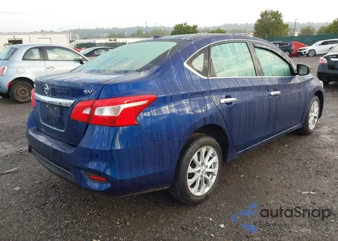 2019 Nissan Sentra Sv from USA, damaged, VIN 3N1AB7AP8KY308306